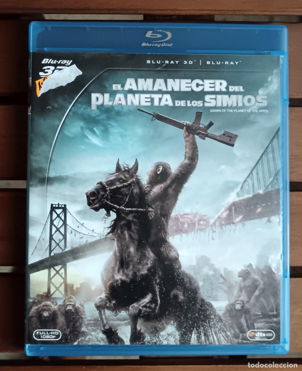 Cine: El amanecer del planeta de los simios. Blu-ray 3D + blu-ray (2 discos)