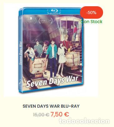 Cine: Seven Days War, precintado, Blu-Ray