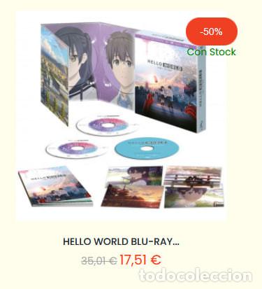 Cine: Edici&oacute;n Coleccionista Hello World Blu-Ray