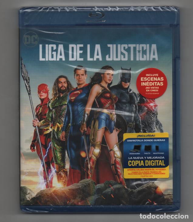 Cine: Liga de la Justicia. Blu-ray. Precintado. Joss Whedon, Zack Snyder