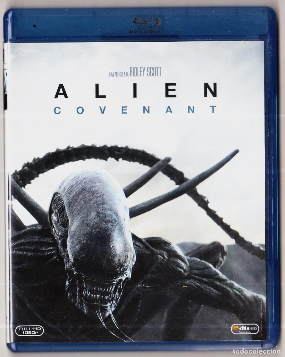 Cine: ALIEN COVENANT (de la saga Alien) de Ridley Scott con Michael Fassbender BLU-RAY