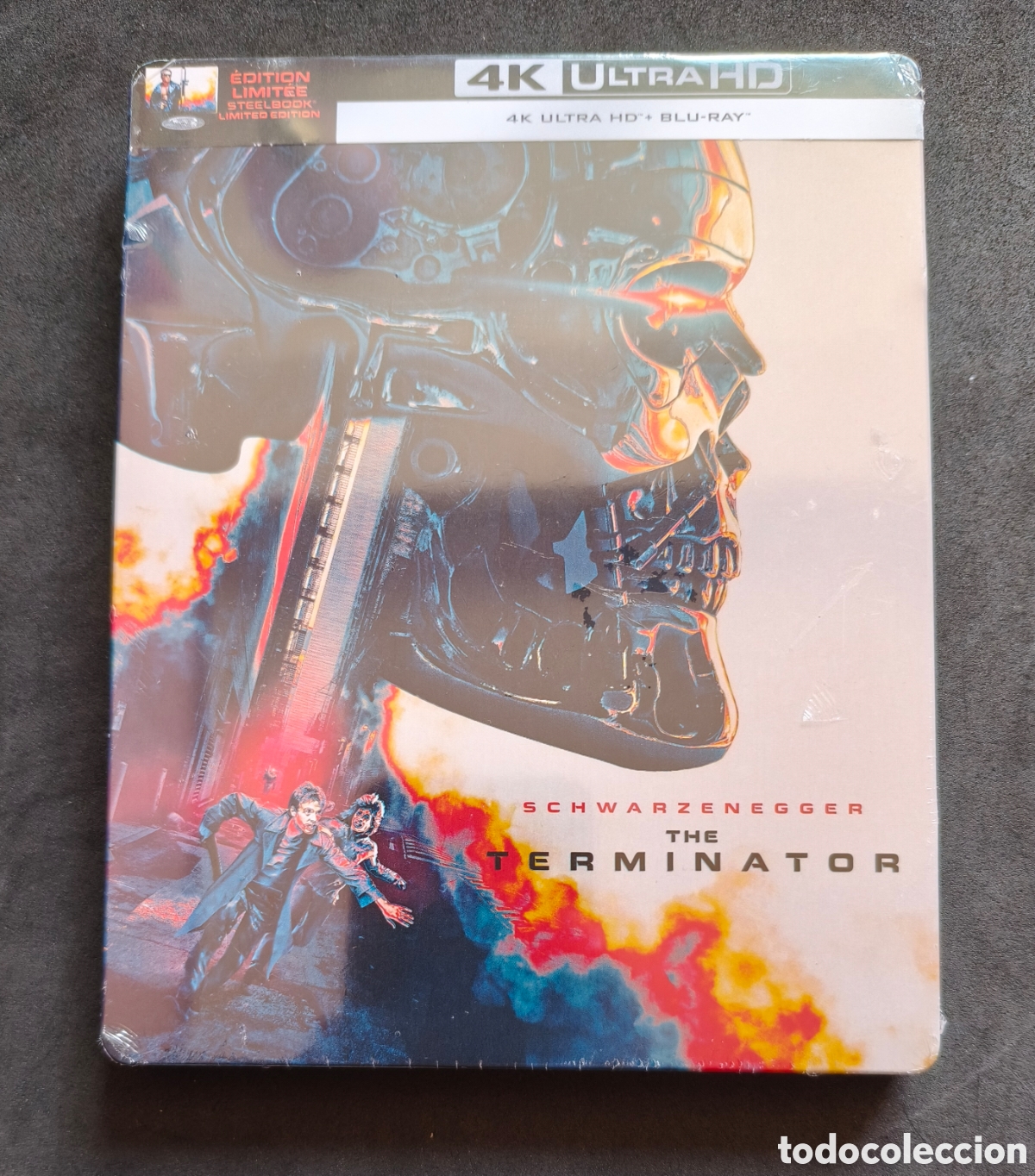 Cine: Terminator Steelbook 4K UHD + Blu-ray importaci&oacute;n