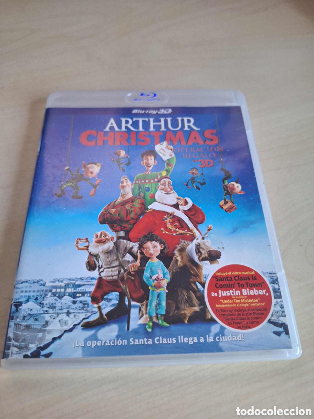 Cine: BL28 arthur christmas BLURAY SEGUNDAMANO