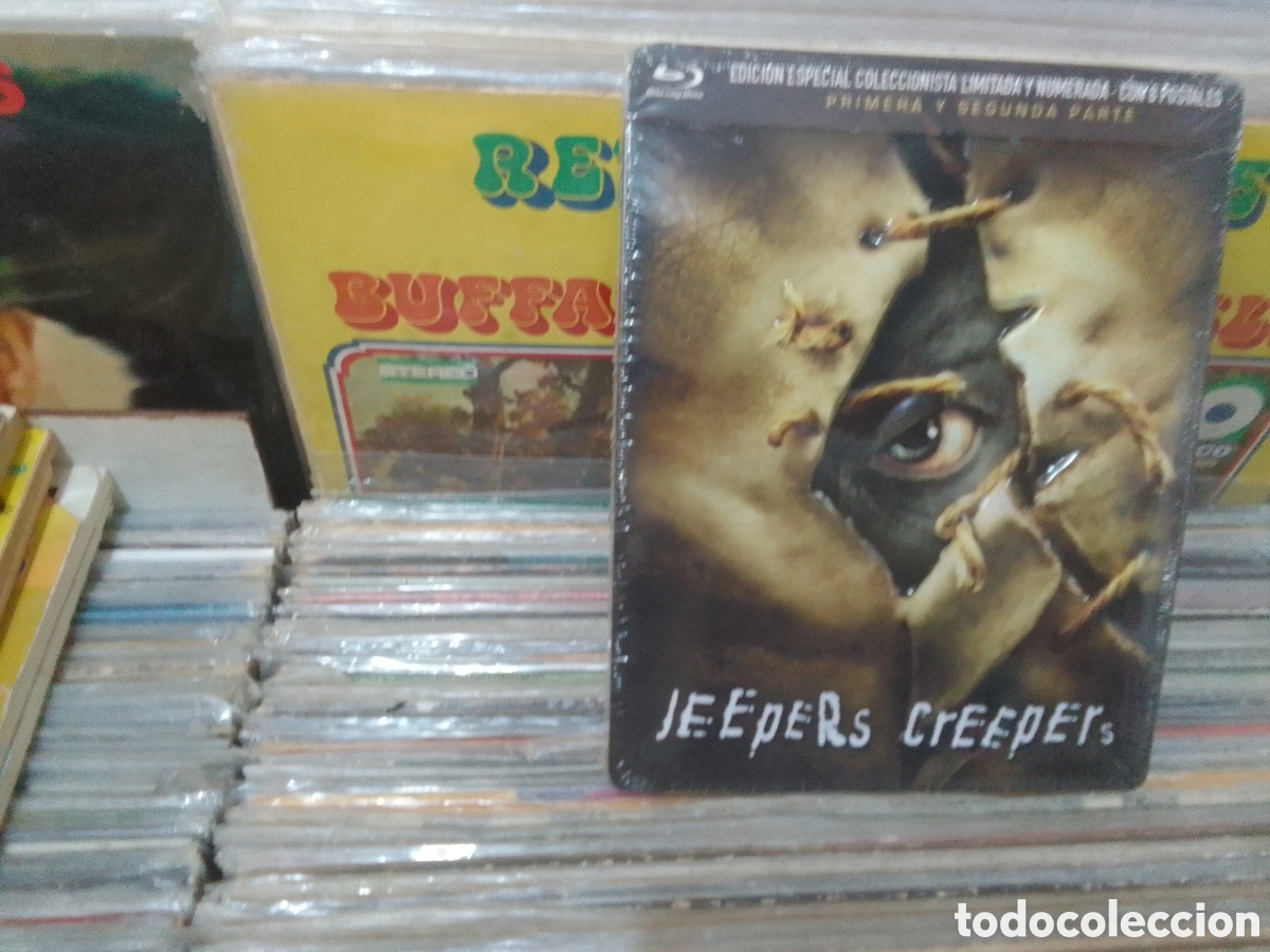 Cine: Jeepers creepers,1 y 2 parte, edici&oacute;n limitada y numerada,con 8 postales
