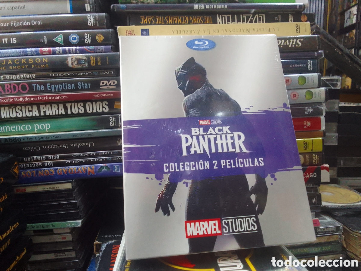 Cine: Black panther, colecci&oacute;n 2 pel&iacute;culas, precintado