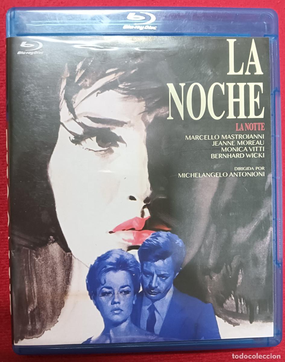 Cine: DVD BLU-RAY LA NOCHE - Marcello Mastroianni / Jeanne Moreau / Michelangelo Antonioni (NM/NM)