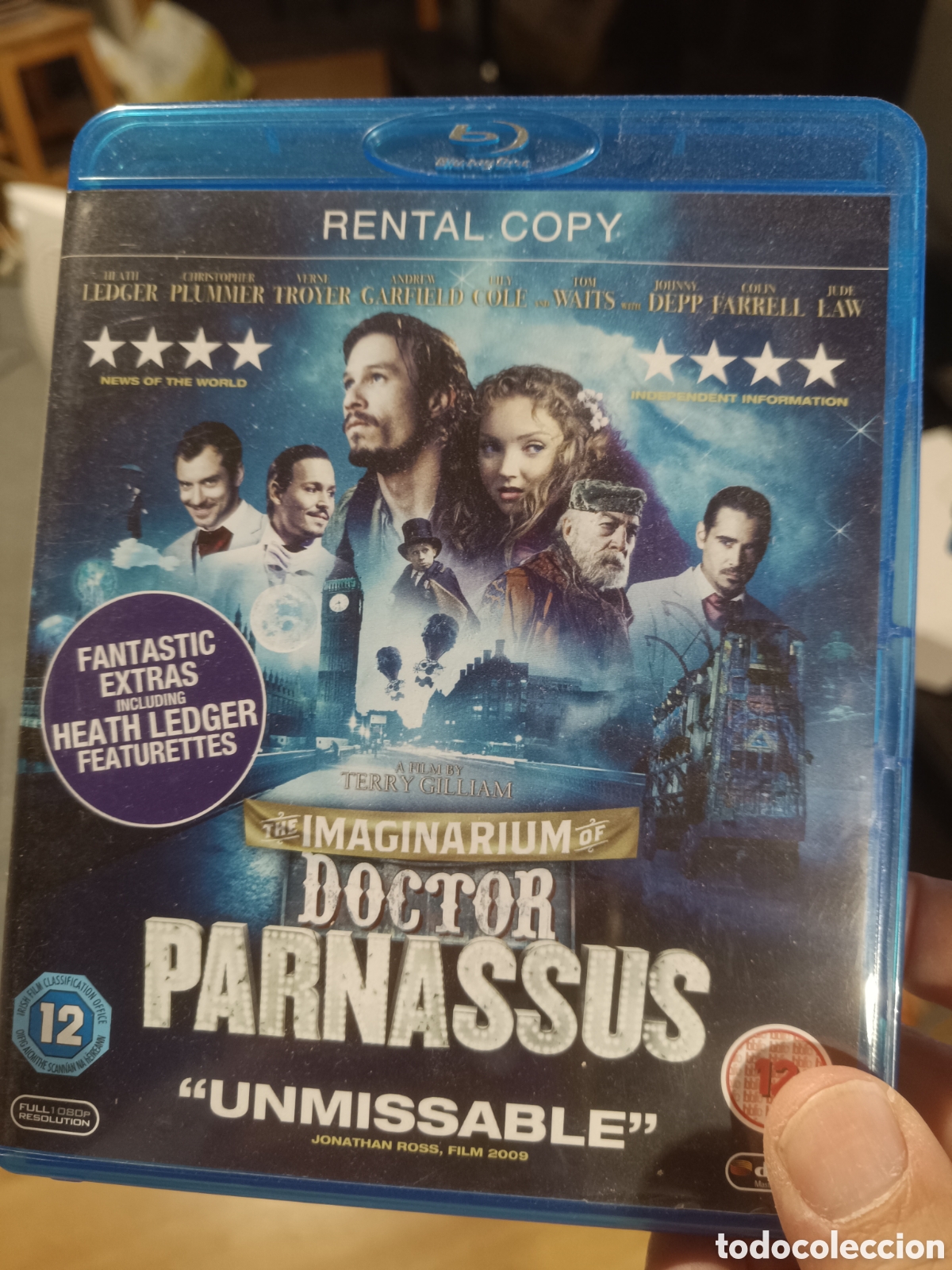 Cine: Doctor Parnassus (Audio ingles con subtitulos ingl&eacute;s)