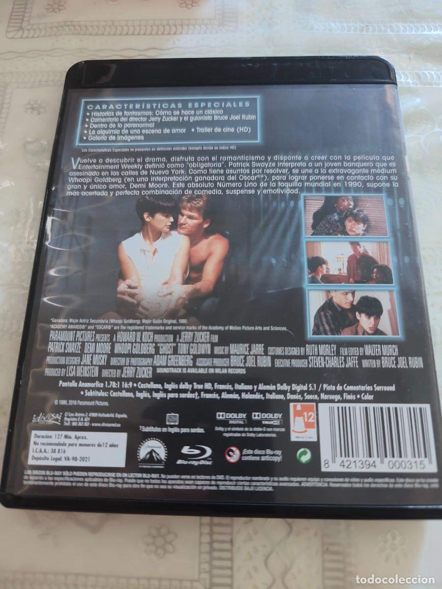 Cine: BLU RAY - GHOST - PATRICK SWAYZE , DEMI MOORE - LEER CONDICIONES DE VENTA - Foto 2