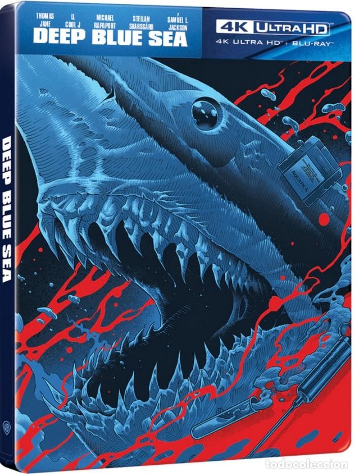 Cine: DEEP BLUE SEA (Renny Harlin, 1999) - EDICION METALICA 4K UHD