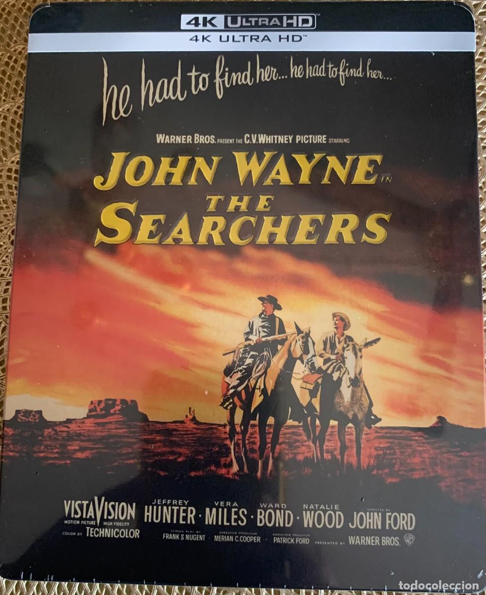 Cine: THE SEARCHERS/ CENTAUROS DEL DESIERTO (John Ford, 1956) - EDICION METALICA 4K UHD + BLU RAY