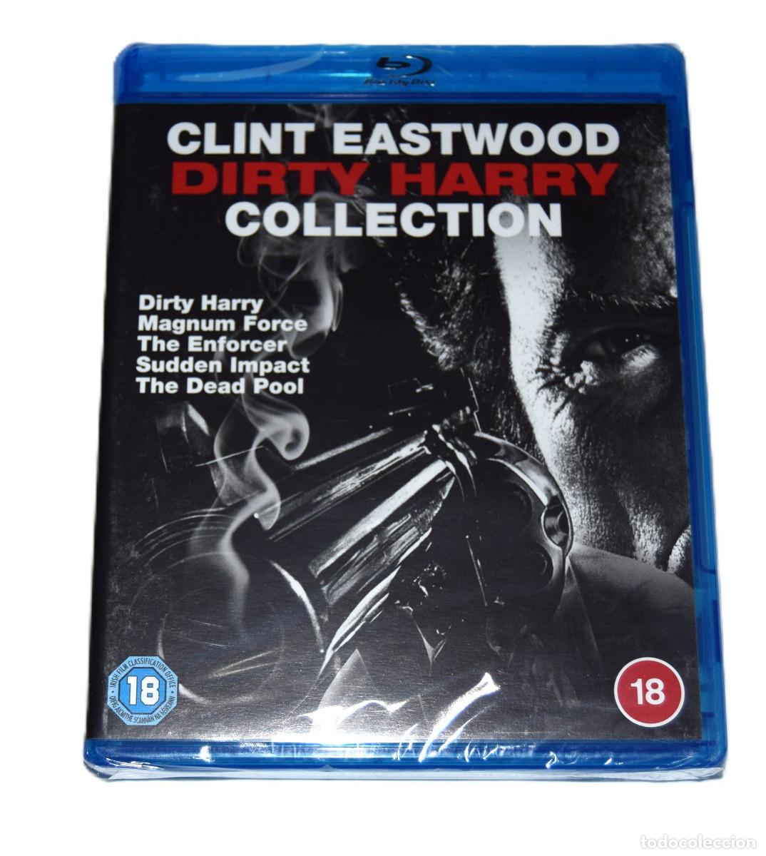 Cine: Bluray Colecci&oacute;n Harry el Sucio (Clint Eastwood) Nuevo incluye castellano