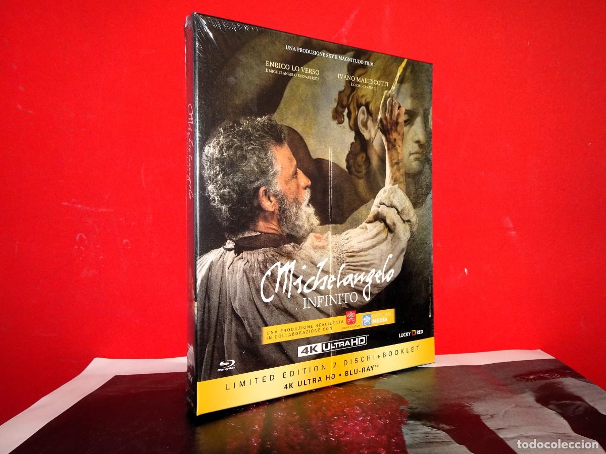 Cine: MICHELANGELO INFINITO 4K ULTRA HD + BLURAY + LIBRETO MIGUEL ANGEL