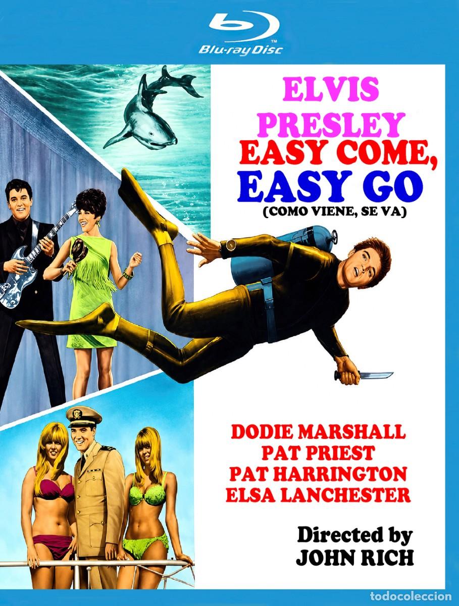 Cine: EASY COME, EASY GO (COMO VIENE SE VA) BLU-RAY PRECINTADO IMPORTACI&Oacute;N ELVIS PRESLEY