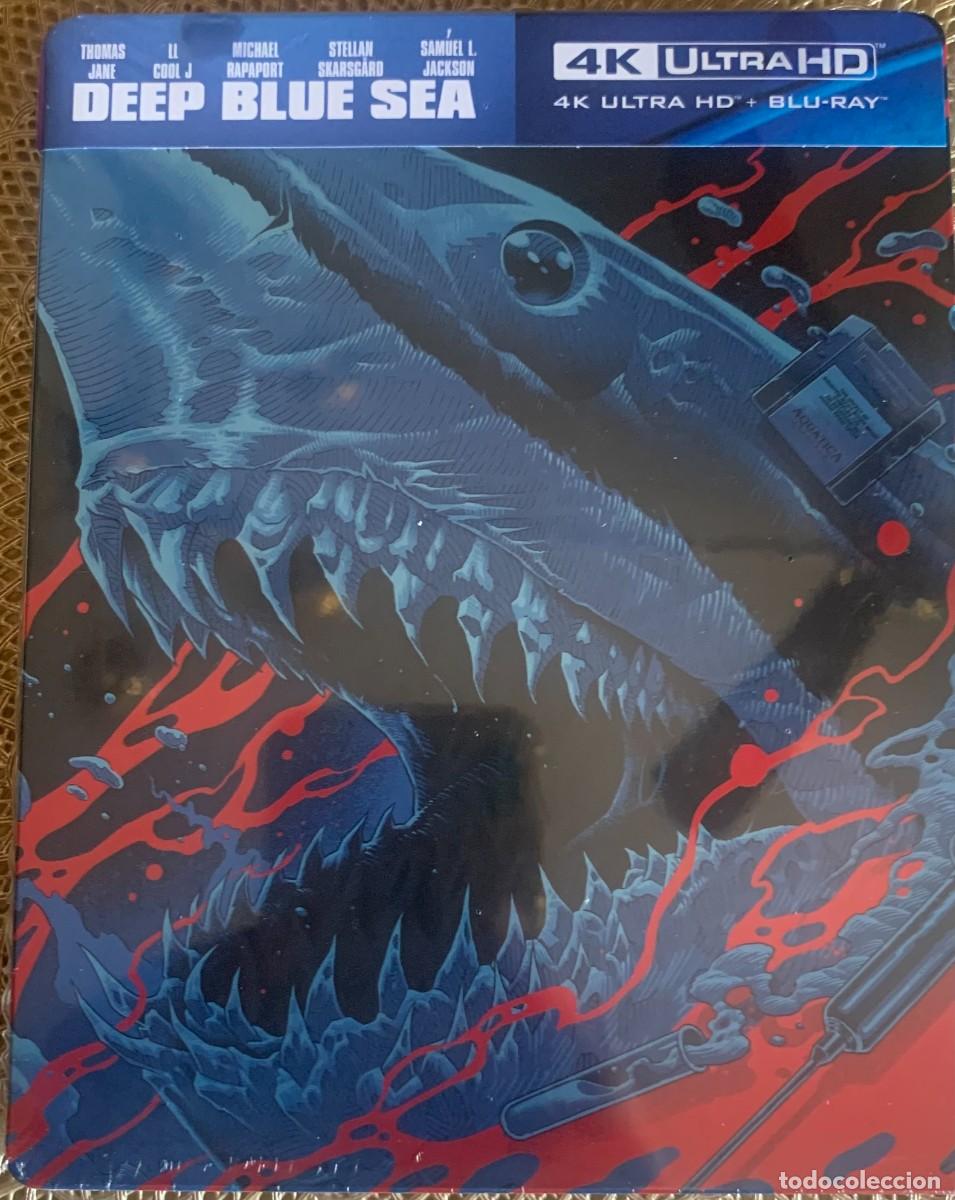 Cinema: Deep Blue Sea (Renny Harlin, 1999) - Edicion METALICA 4K UHD + BLURAY