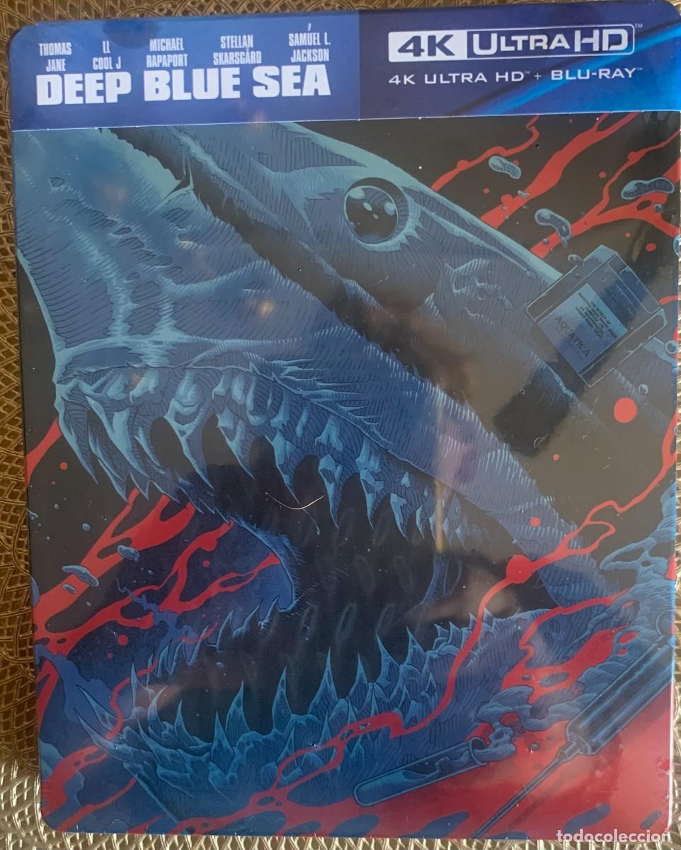 Cin&eacute;ma: DEEP BLUE SEA (Renny Harlin, 1999) - EDICION METALICA 4K UHD