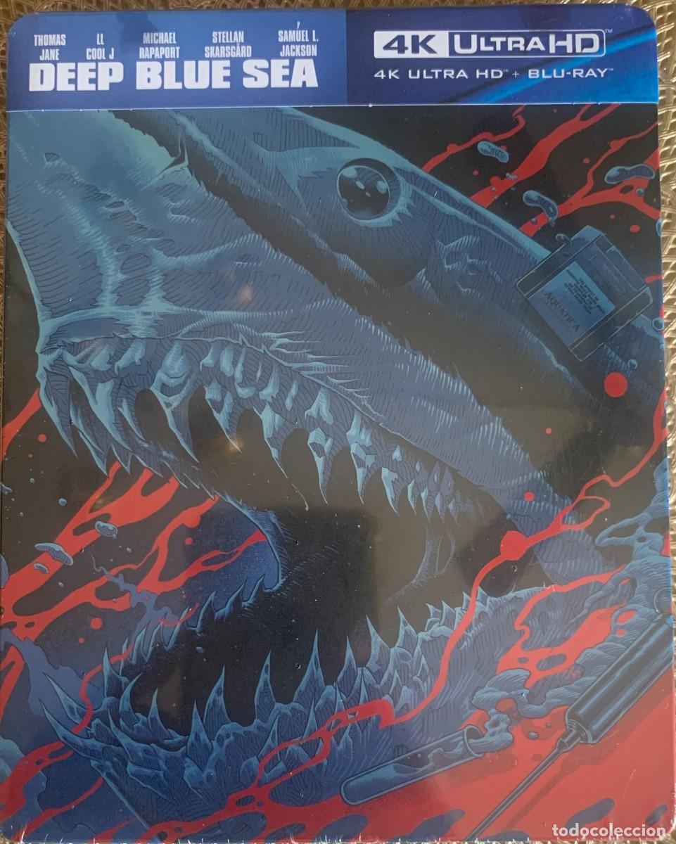 Cine: Deep Blue Sea (Renny Harlin, 1999) - Edicion METALICA 4K UHD + BLURAY