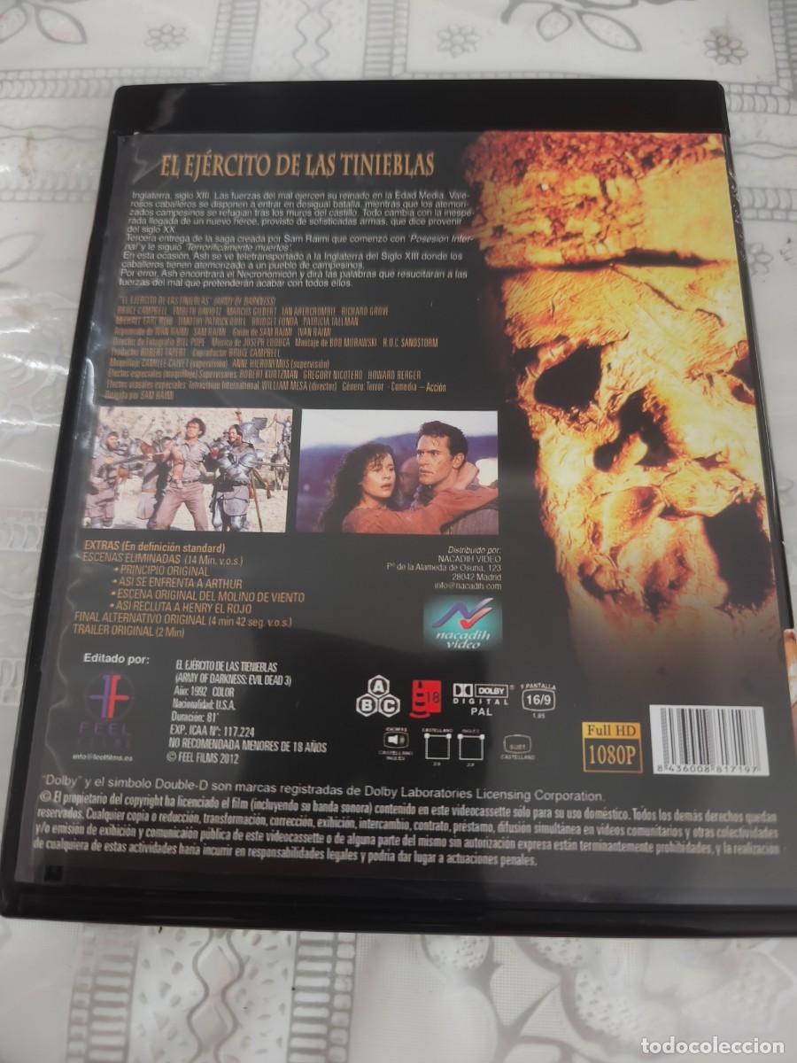Cine: BLU RAY - EL EJ&Eacute;RCITO DE LAS TINIEBLAS - SAM RAIMI - LEER CONDICIONES DE VENTA - Foto 2