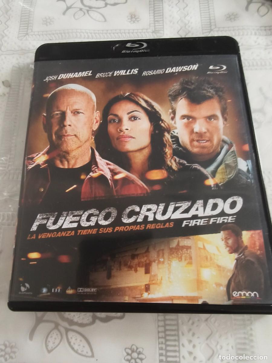Cine: BLU RAY - FUEGO CRUZADO - BRUCE WILLIS - CONDICIONES VENTA
