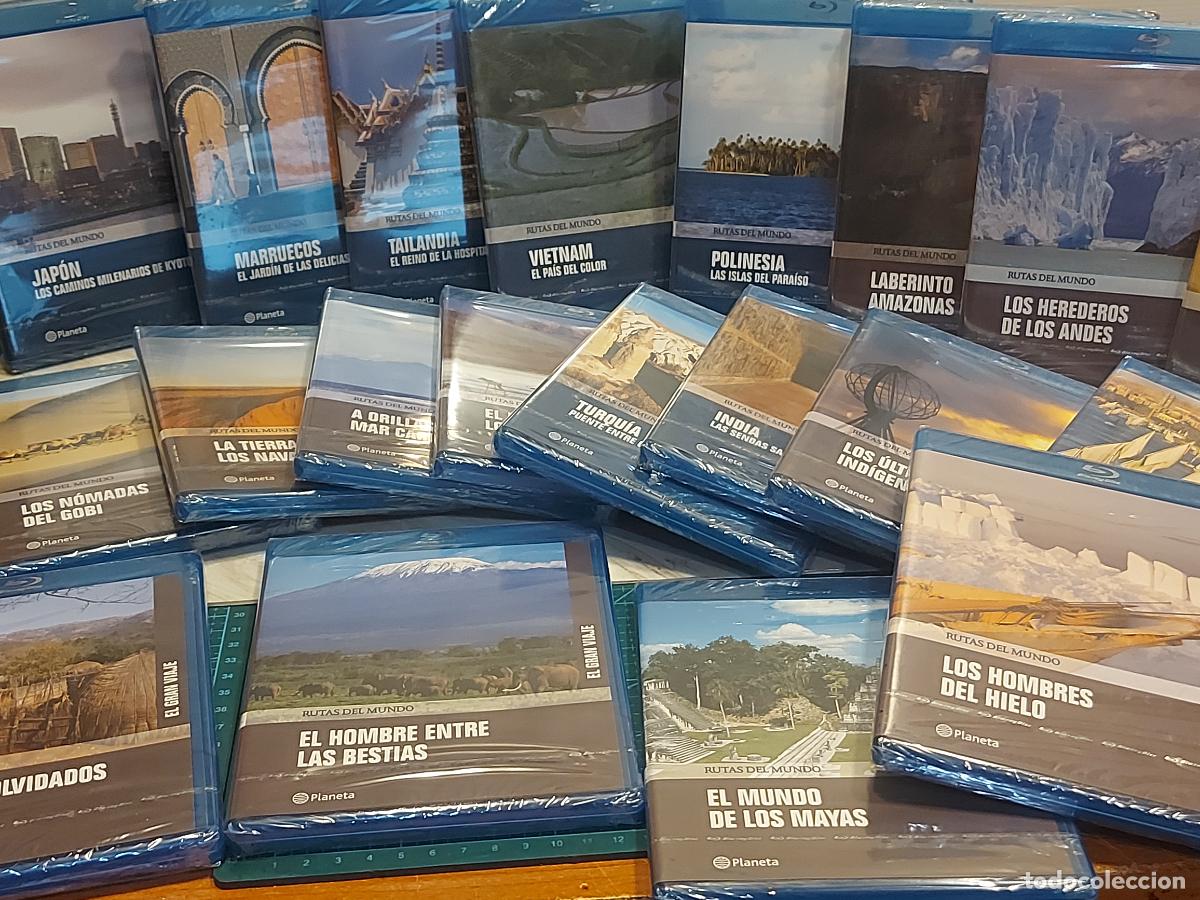 Cine: RUTAS DEL MUNDO | COLECCI&Oacute;N COMPLETA 20 BLU-RAY | PLANETA 2010 | TODOS PRECINTADOS