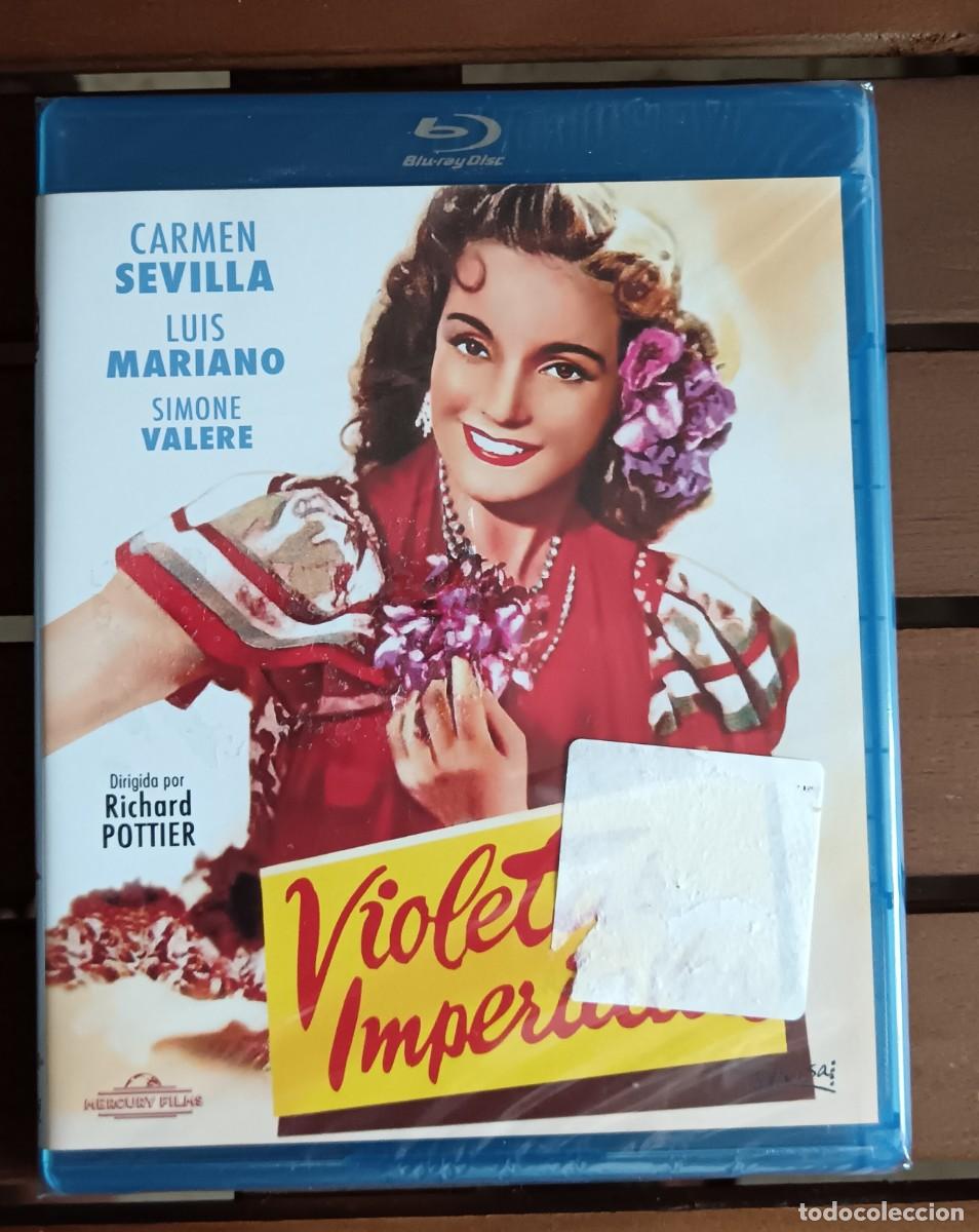 Cine: Violetas imperiales. Carmen Sevilla, Lu&iacute;s Mariano. Blu-ray precintado
