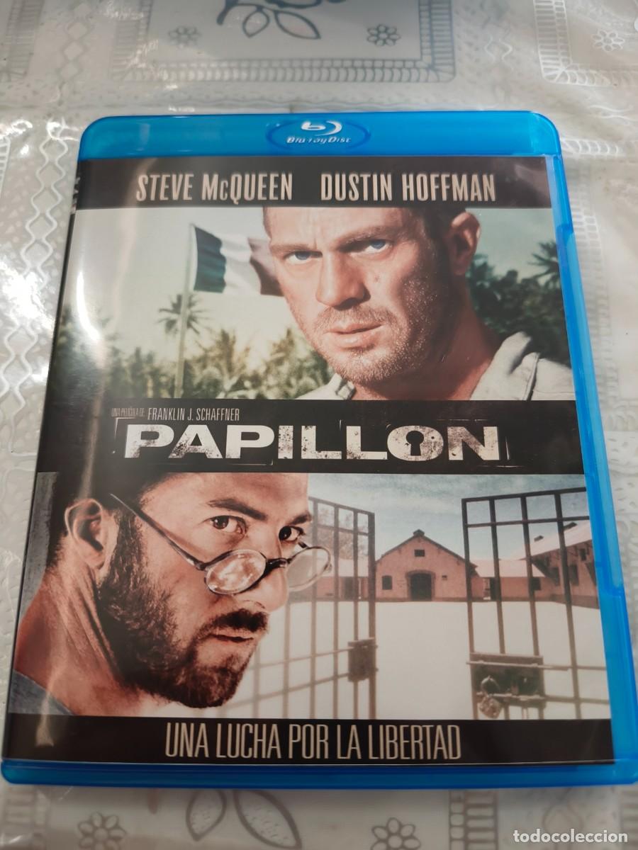 Cine: BLU RAY - PAPILLON - STEVE MC QUEEN , DUSTIN HOFFMAN - LEER CONDICIONES DE VENTA