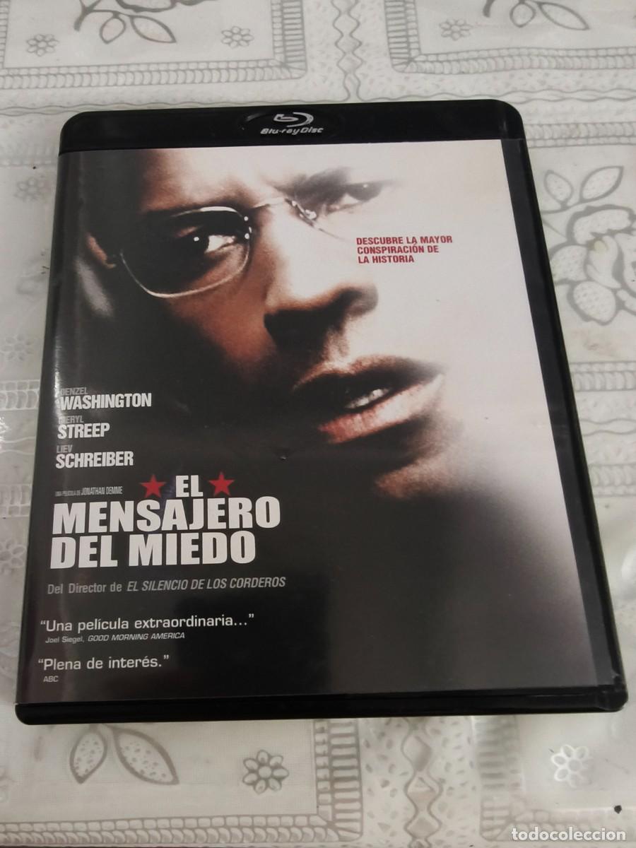 Cine: BLU RAY - EL MENSAJERO DEL MIEDO - DENZEL WASHINGTON - LEER CONDICIONES DE VENTA