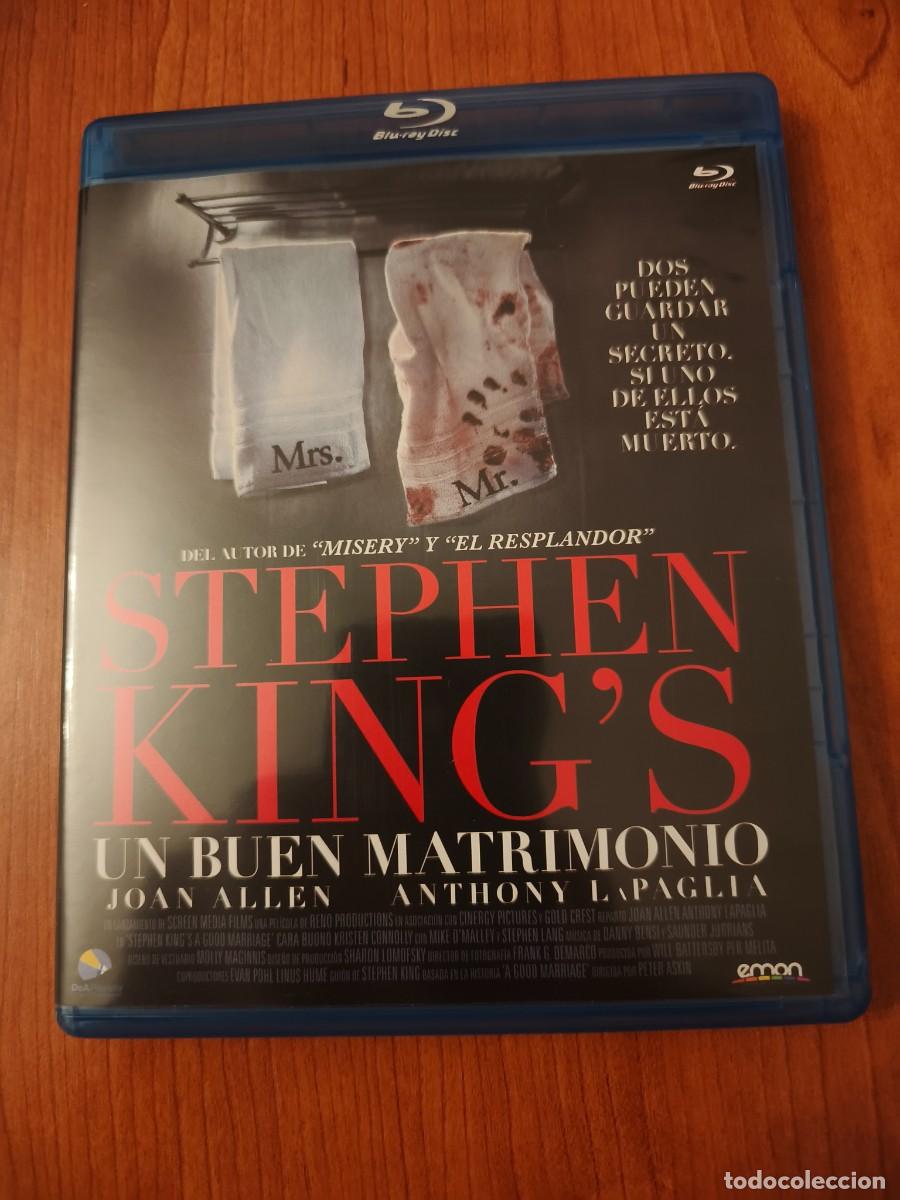 Cine: BLU RAY - UN BUEN MATRIMONIO - STEPHEN KING - LEER CONDICIONES VENTA