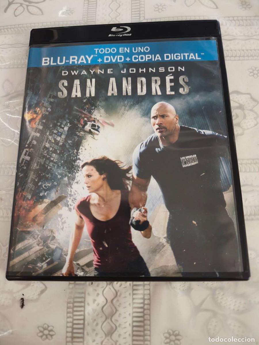 Cine: BLU RAY + DVD - SAN ANDR&Eacute;S - DWAYNE JOHNSON - LEER CONDICIONES VENTA