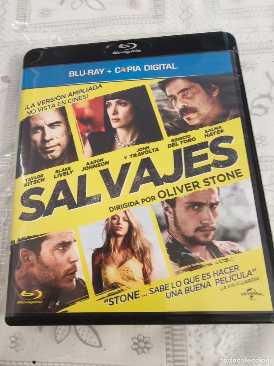 Cine: BLU RAY - SALVAJES - JOHN TRAVOLTA , TAYLOR KITSCH , BENICIO DEL TORO - LEER CONDICIONES VENTA
