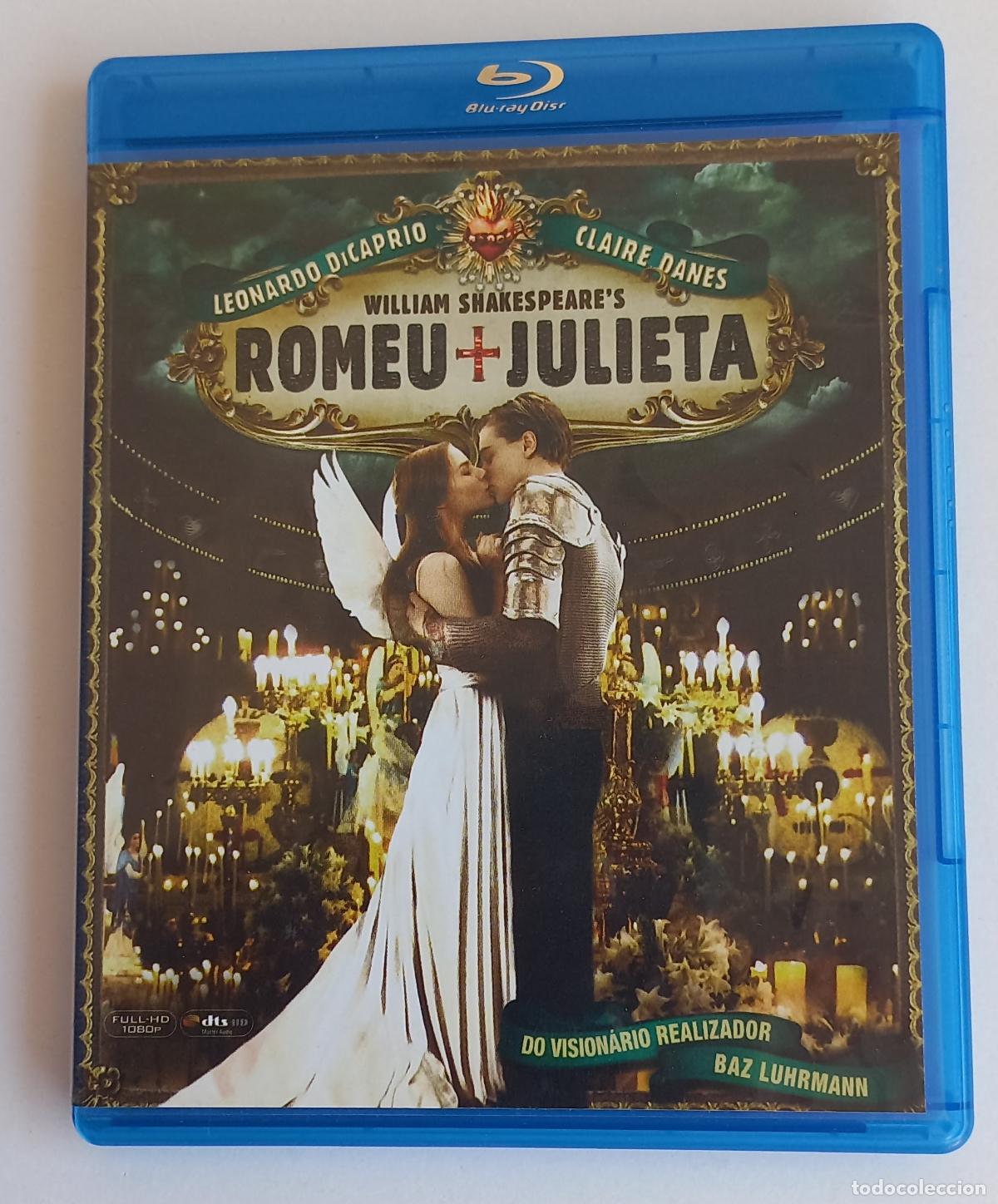Cine: ROMEU Y JULIETA. DICAPRIO. BLU-RAY DISC. PELICULA. EN INGL&Eacute;S, CASTELLANO...