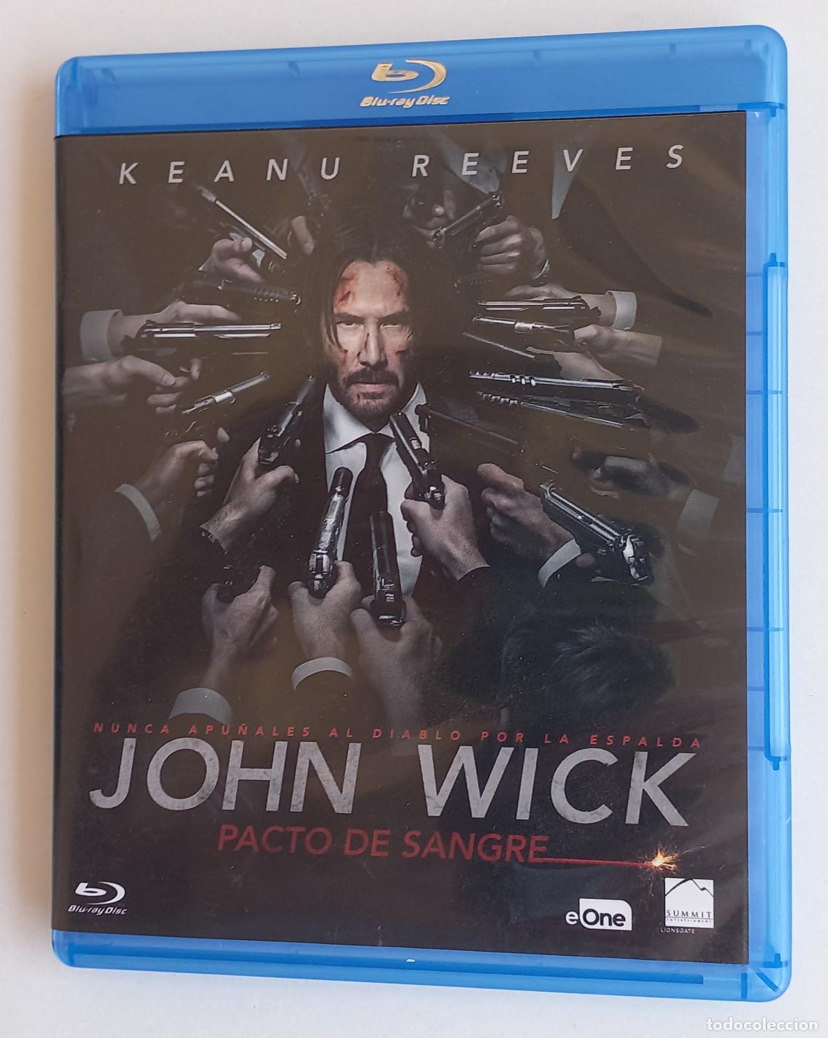 Cine: JOHN WICK. PACTO DE SANGRE. BLU-RAY DISC. PELICULA. EN INGL&Eacute;S, CASTELLANO