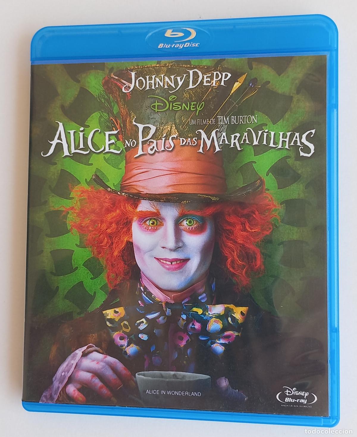Cine: ALICE NO PAIS DAS MARAVILLAS. BLU-RAY DISC. PELICULA. EN INGL&Eacute;S Y PORTUGUES
