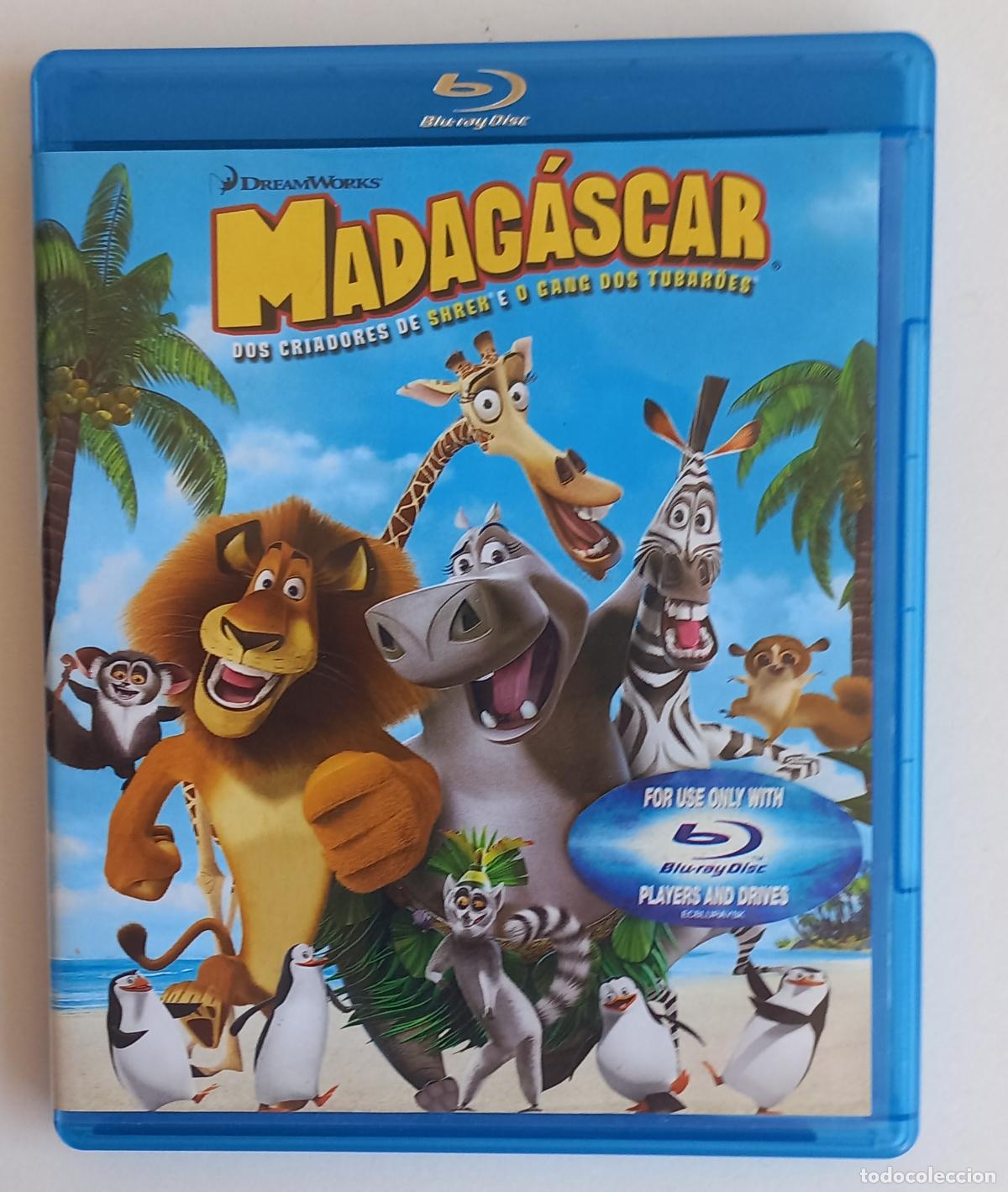 Cine: MADAGASCAR. BLU-RAY DISC. PELICULA. EN CATELLANO, INGL&Eacute;S, PORTUGU&Eacute;S...