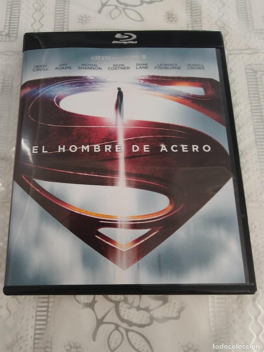 Cine: BLU RAY - EL HOMBRE DE ACERO ( SUPERMAN ) - LEER CONDICIONES DE VENTA