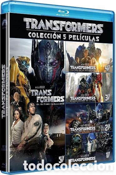 Cine: BLURAY - Pack Transformers 1-5 (Nuevo y precintado)