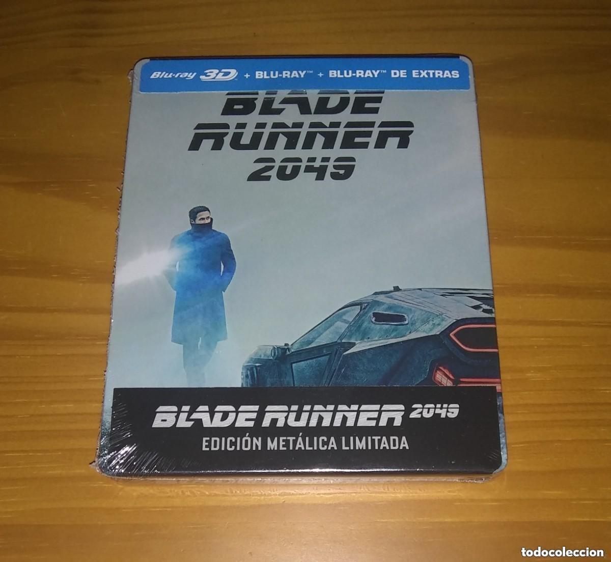 Cine: BLADE RUNNER 2049 STEELBOOK BLU-RAY 3D + BLU-RAY + BLU-RAY EXTRAS PRECINTADO