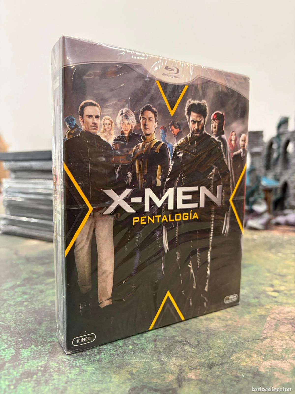 Cine: X men X-men xmen - Pentalogia BLue ray nuevo precintado