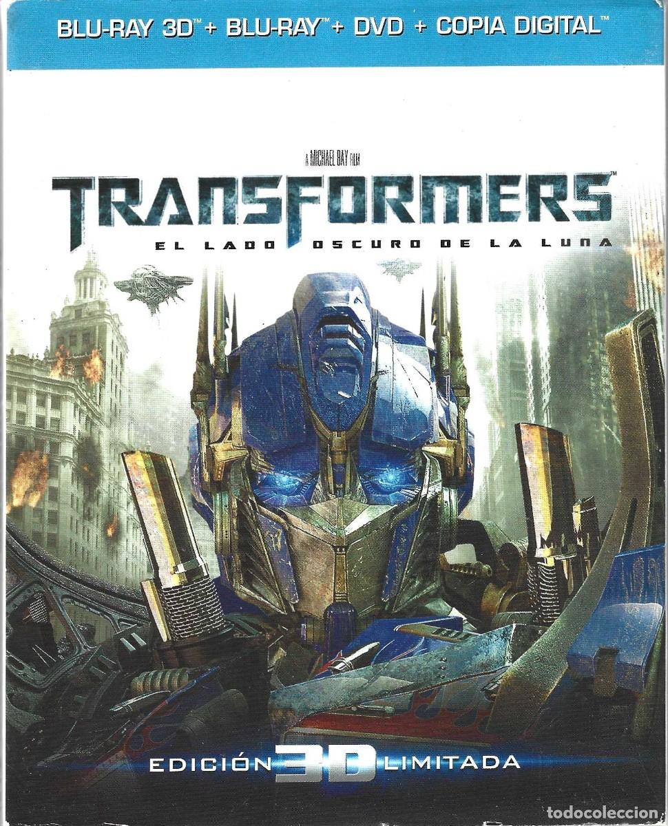 Cine: TRANSFORMERS EL LADO OSCURO DE LA LUNA (BLURAY 3D + BLURAY + DVD + COPIA DIGITAL)