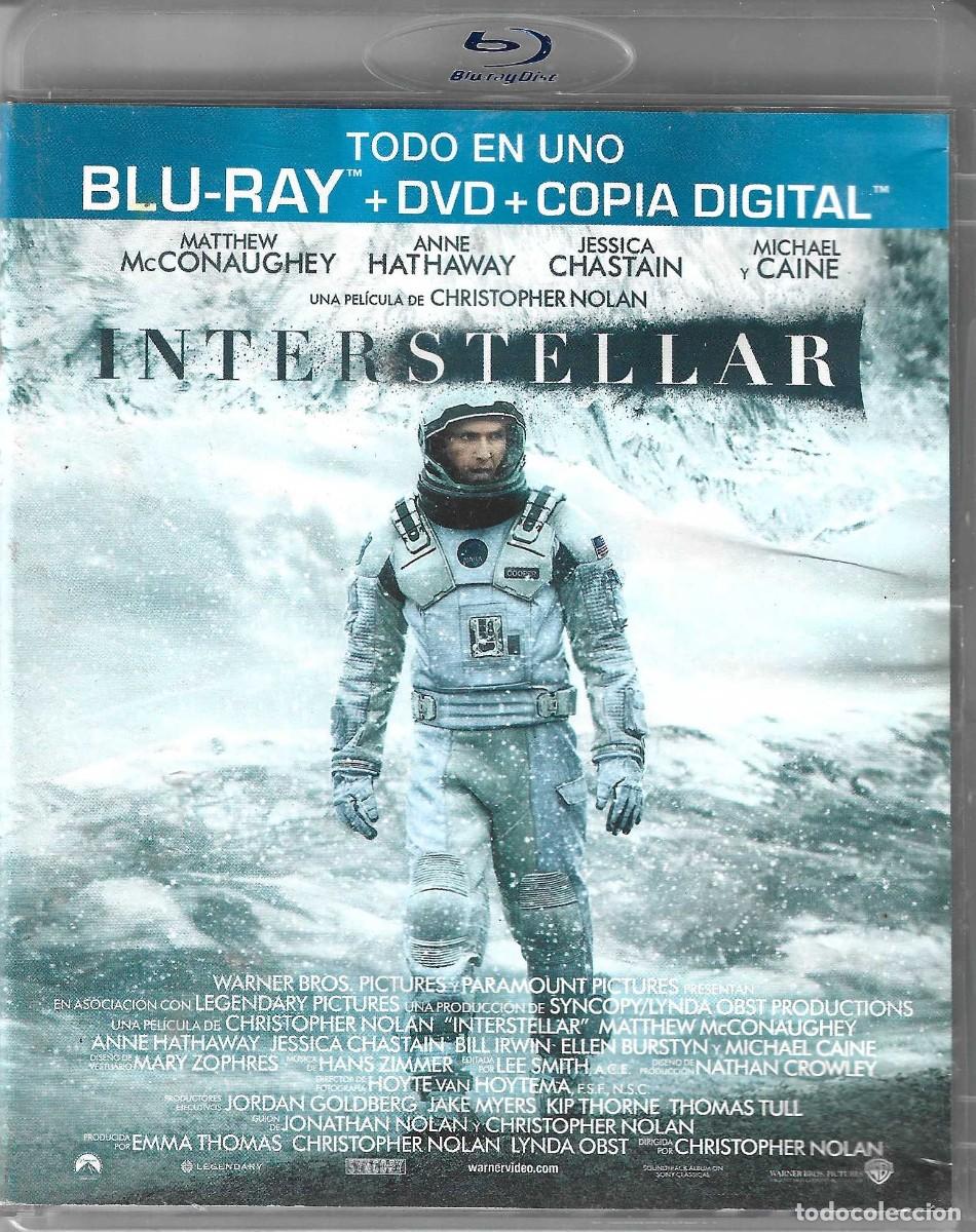 Cine: INTERSTELLAR (BLURAY + DVD + COPIA DIGITAL)