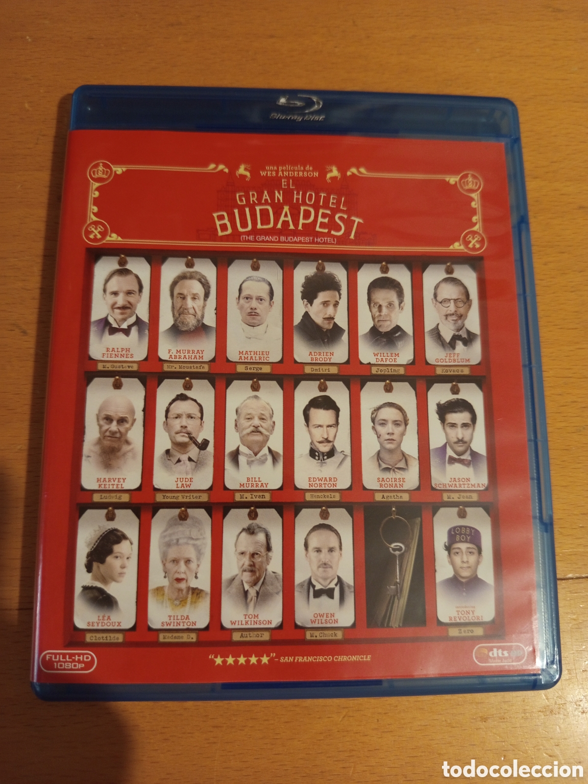 Cine: EL GRAN HOTEL BUDAPEST (BLU RAY DISC)