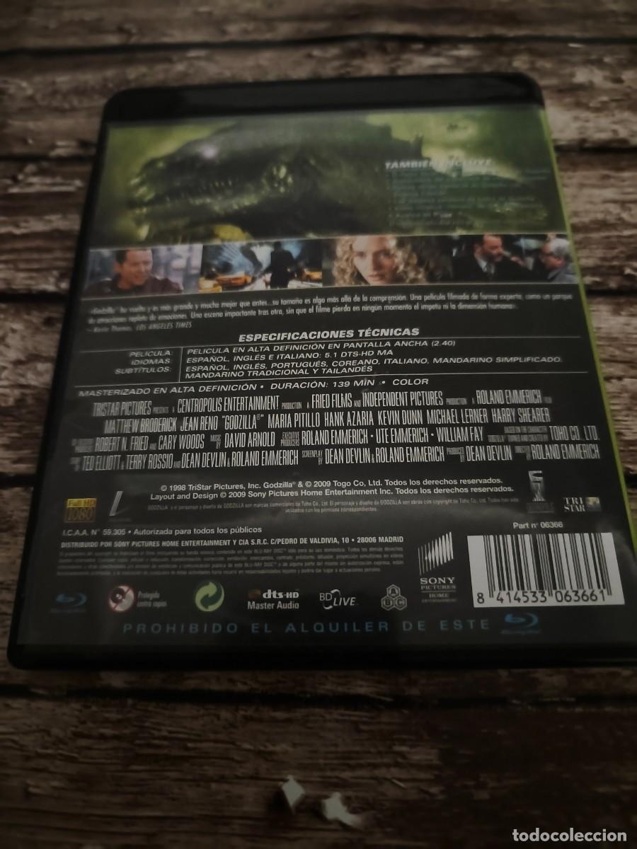 Cine: BLU RAY - GODZILLA - LEER CONDICIONES DE VENTA - Foto 2