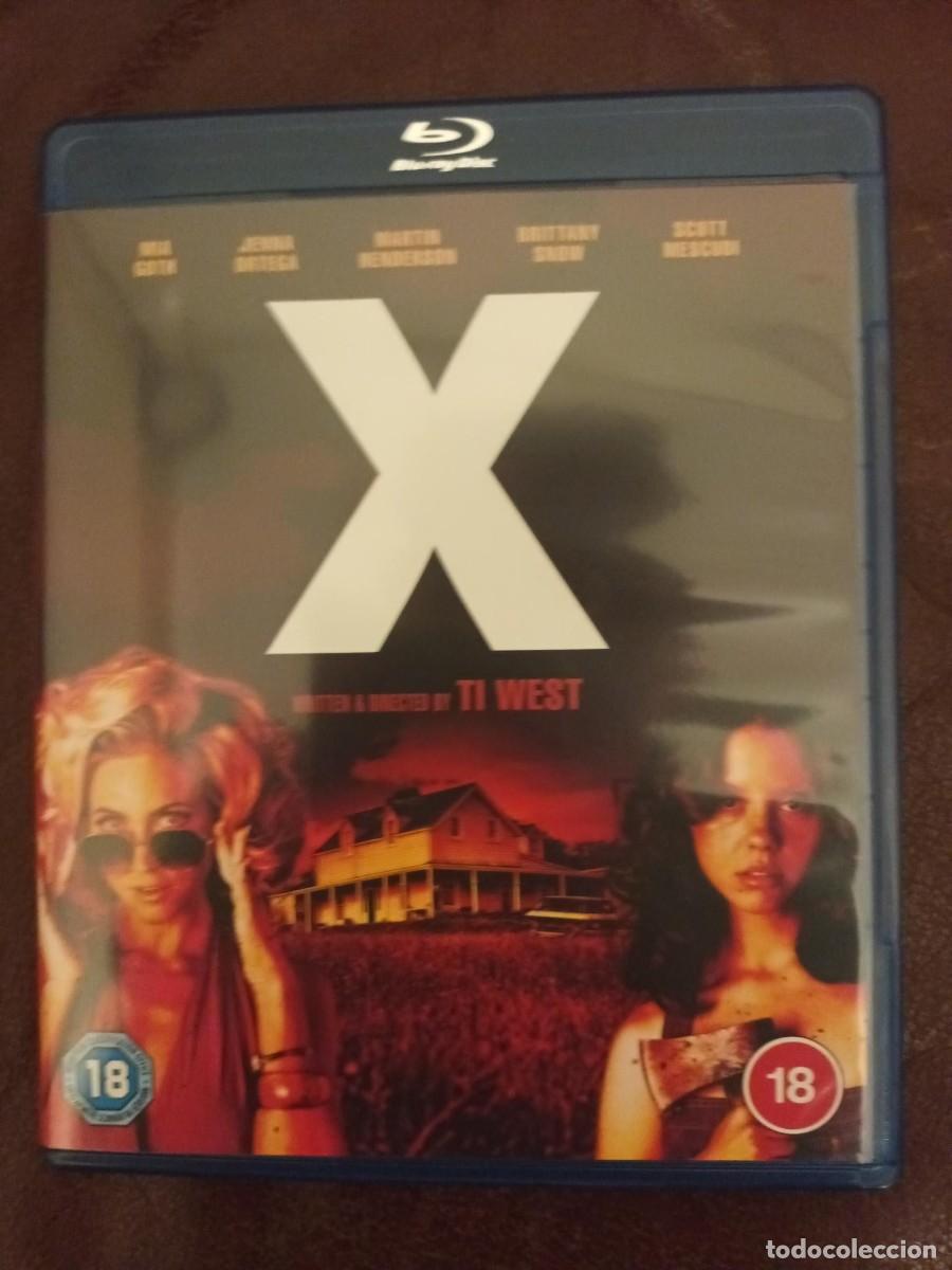 Cine: X BLURAY / TI WEST / MIA GOTH / JENNA ORTEGA / EDICION INGLESA