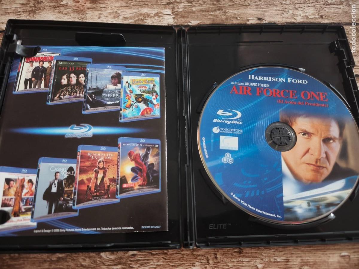 Cine: BLU RAY - AIR FORCE ONE - HARRISON FORD - LEER CONDICIONES DE VENTA - Foto 3