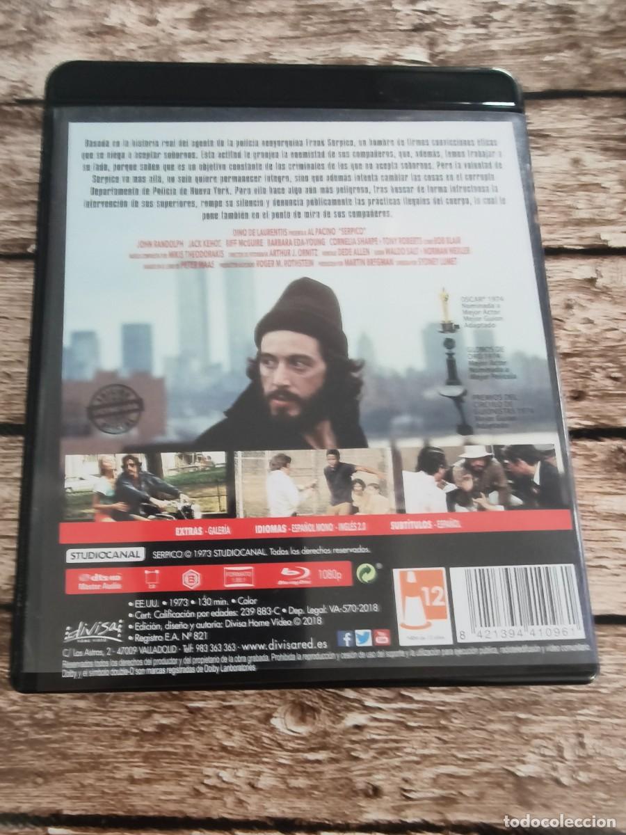 Cine: BLU RAY - SERPICO - AL PACINO - LEER CONDICIONES DE VENTA - Foto 2