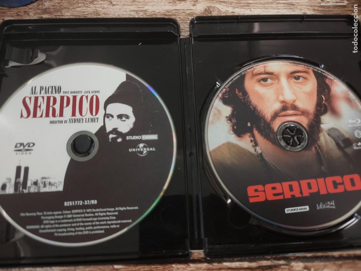 Cine: BLU RAY - SERPICO - AL PACINO - LEER CONDICIONES DE VENTA - Foto 3