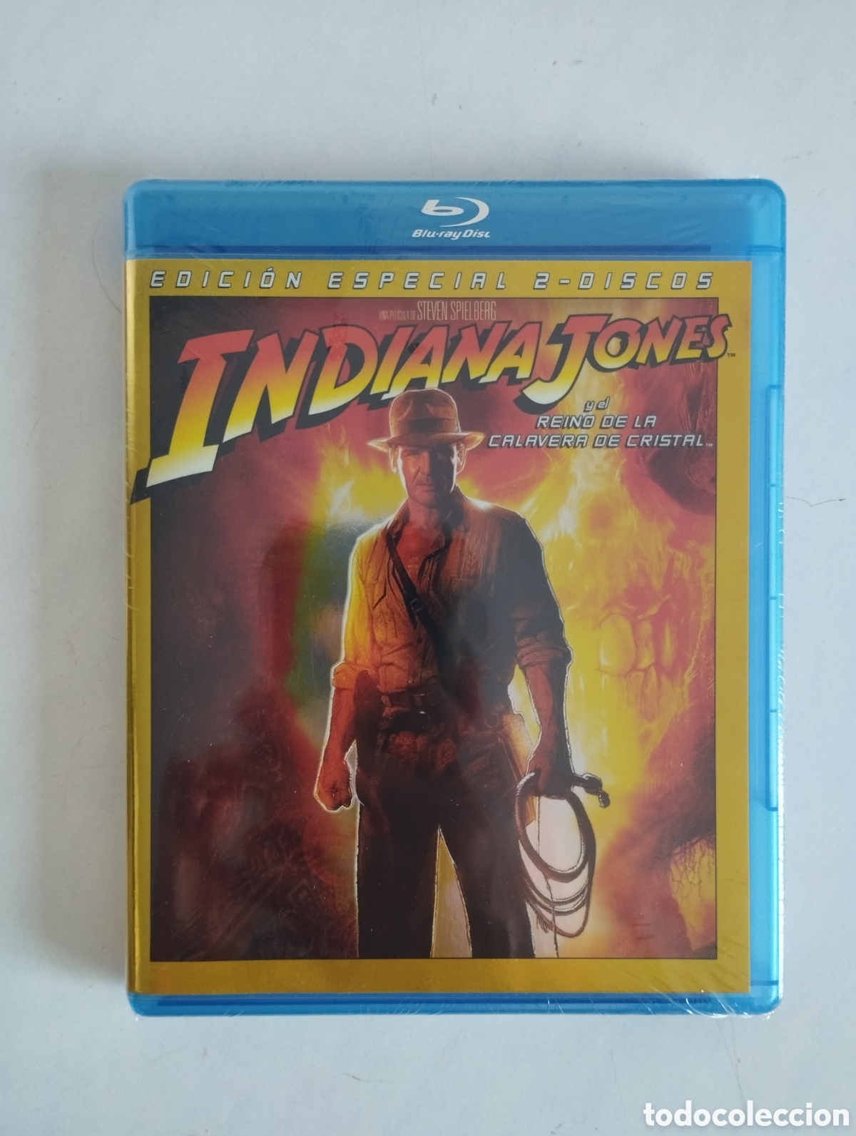 Cine: PELICULA BLU-RAY INDIANA JONES Y EL REINO DE LA CALAVERA DE CRISTAL (2 DISCOS) SIN ABRIR PRECINTADA