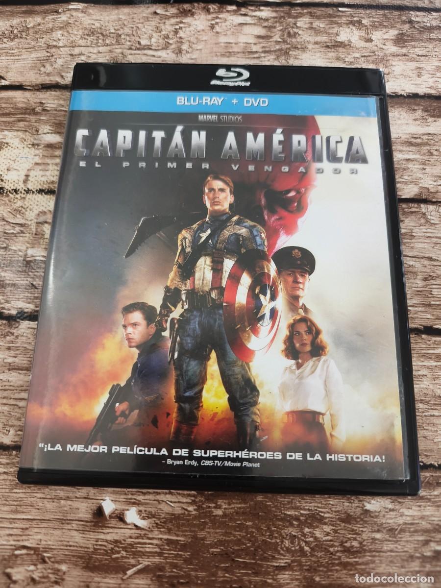 Cine: BLU RAY + DVD - CAPIT&Aacute;N AM&Eacute;RICA , EL PRIMER VENGADOR - LEER CONDICIONES DE VENTA