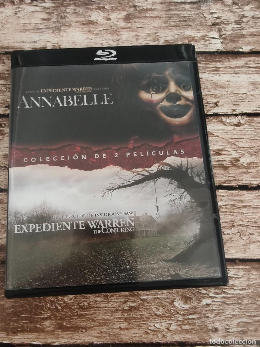 Cine: DOBLE BLU RAY - EXPEDIENTE WARREN ANNABELLE - THE CONJURING - LEER CONDICIONES DE VENTA