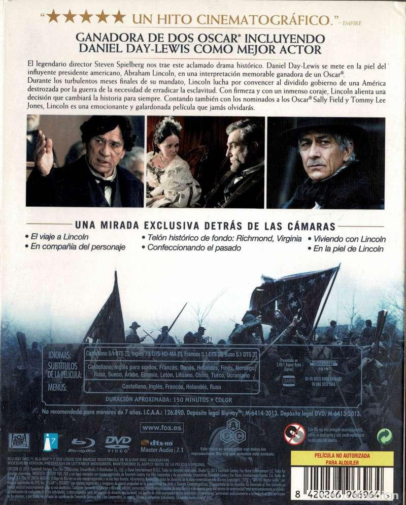 Cine: Lincoln. Blu-Ray + DVD - Foto 2