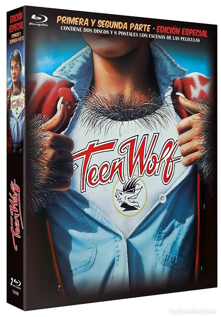 Cinema: Teen Wolf (De Pelo En Pecho I y II) (Blu-Ray) (Edicion Especial con 8 Postales)